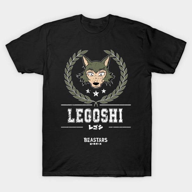 BEASTARS: TEAM LEGOSHI (GRUNGE STYLE) T-Shirt by FunGangStore